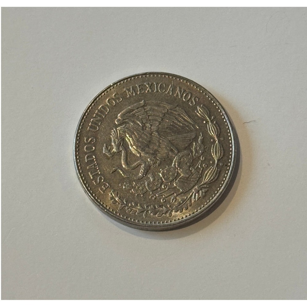 Mexico 20 Pesos Coin 1980 Cultura Maya Ancient Civilizations Collectible - Picture 2 of 2